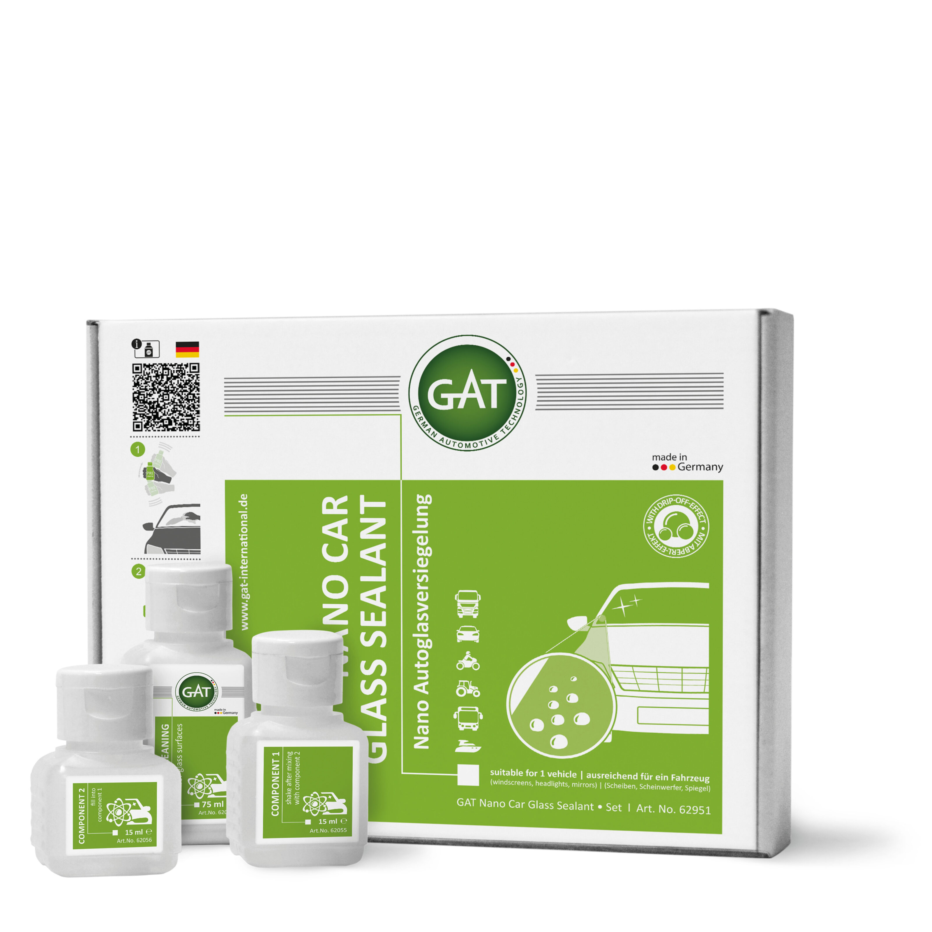 Nano Autoglasversiegelung